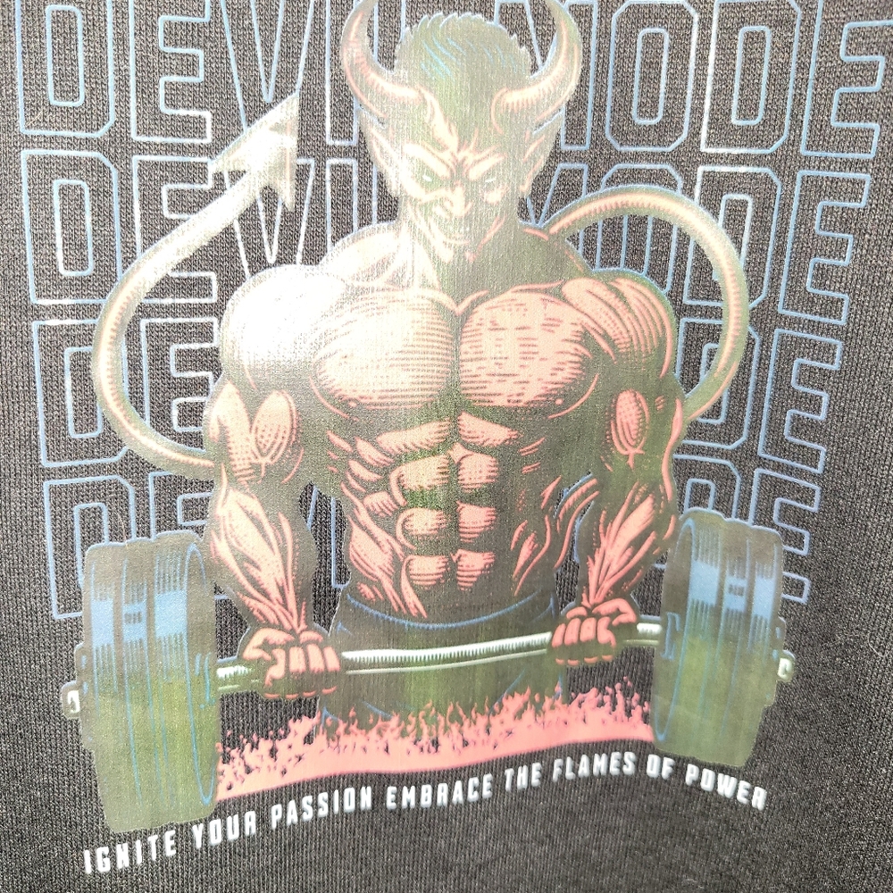 Anvil Black Devil Mode Graphic Tee